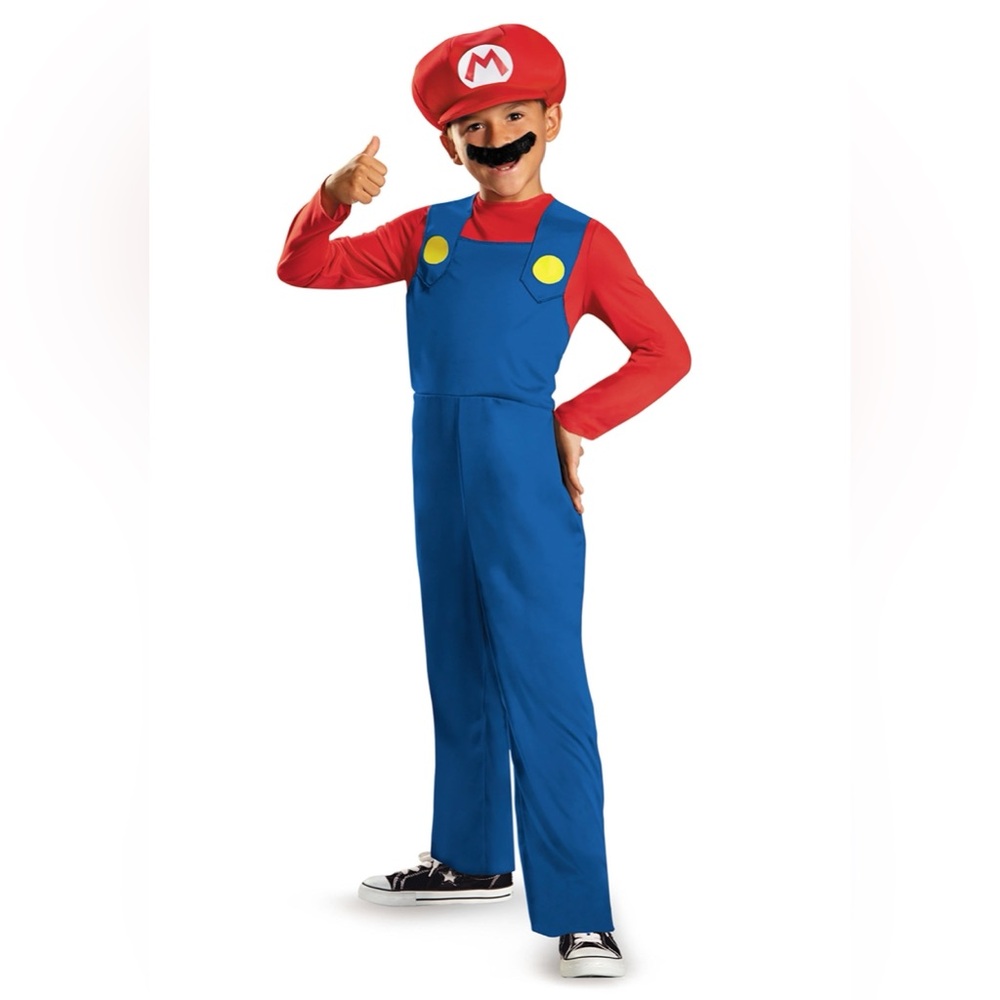 Boys Super Mario Costume